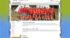 Desktop Screenshot of devadesatka.webnode.cz