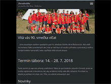 Tablet Screenshot of devadesatka.webnode.cz