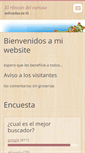 Mobile Screenshot of elrincondelcurioso.webnode.es