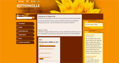 Desktop Screenshot of kittenville.webnode.com