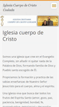 Mobile Screenshot of iglesiacuerpodecristocoslada.webnode.com