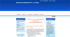 Desktop Screenshot of escuelaestetica.webnode.es