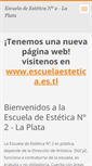 Mobile Screenshot of escuelaestetica.webnode.es