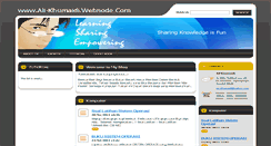 Desktop Screenshot of ali-khumaidi.webnode.com
