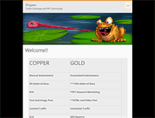 Tablet Screenshot of frogster.webnode.com