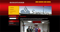 Desktop Screenshot of bansantander.webnode.es