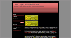 Desktop Screenshot of greatclipscouponsprintable.webnode.com