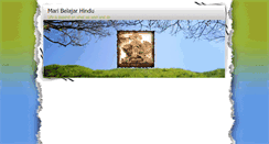 Desktop Screenshot of belajarhindu.webnode.com