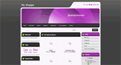 Desktop Screenshot of myshoppe.webnode.com