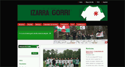 Desktop Screenshot of izarragorri.webnode.es