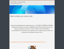 Tablet Screenshot of mscredito.webnode.com.br