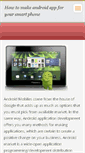 Mobile Screenshot of howtomakeandroidapp.webnode.com