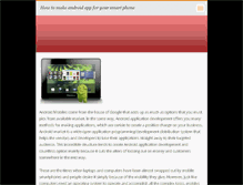 Tablet Screenshot of howtomakeandroidapp.webnode.com