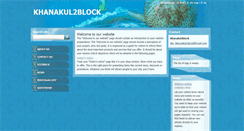 Desktop Screenshot of khanakul2block.webnode.com