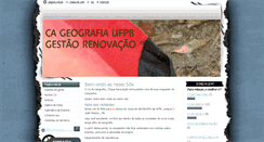 Desktop Screenshot of cageografiaufpb.webnode.pt