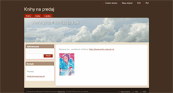 Desktop Screenshot of knihynapredaj.webnode.cz