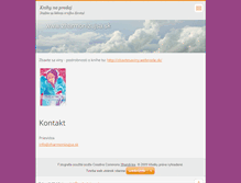 Tablet Screenshot of knihynapredaj.webnode.cz