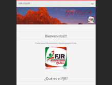 Tablet Screenshot of fjr-colon.webnode.es