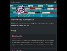 Tablet Screenshot of lakeaudubon.webnode.com