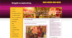 Desktop Screenshot of briggitt-scrapbooking.webnode.fr