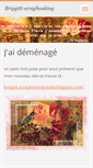 Mobile Screenshot of briggitt-scrapbooking.webnode.fr