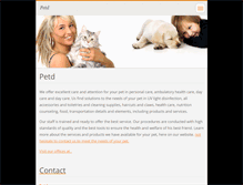 Tablet Screenshot of petd.webnode.com