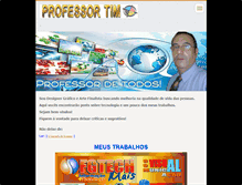 Tablet Screenshot of professortim.webnode.com.br