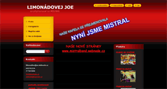 Desktop Screenshot of limonadovejjoe.webnode.cz