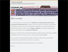 Tablet Screenshot of conselhoestadualdosdetetivesdopi.webnode.com.br