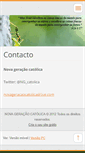 Mobile Screenshot of novageracaocatolica.webnode.pt