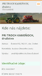 Mobile Screenshot of 3kamene.webnode.sk