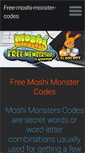 Mobile Screenshot of free-moshi-monster-codes.webnode.com