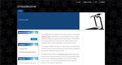 Desktop Screenshot of cintasdecorrer7.webnode.es