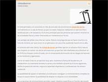 Tablet Screenshot of cintasdecorrer7.webnode.es