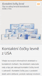Mobile Screenshot of kontaktni-cocky-levne.webnode.cz