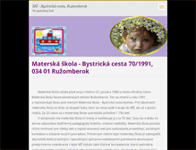 Tablet Screenshot of ms-tehelna.webnode.sk