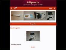 Tablet Screenshot of e-zigarette.webnode.at