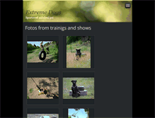 Tablet Screenshot of extremedogs.webnode.cz