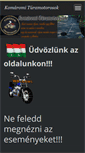 Mobile Screenshot of komaromituramotorosok.webnode.hu