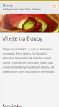 Mobile Screenshot of e-zuby.webnode.cz