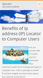 Mobile Screenshot of iplocator.webnode.com