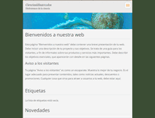 Tablet Screenshot of cienciaaldia-2011dos.webnode.es