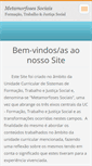 Mobile Screenshot of metamorfosessociais.webnode.pt