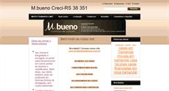 Desktop Screenshot of mbuenocorretora.webnode.com.br