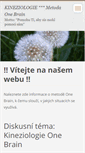 Mobile Screenshot of kineziologie-one-brain.webnode.cz