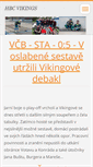 Mobile Screenshot of hbc-vikings.webnode.cz