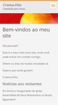 Mobile Screenshot of cantoracristinafelix.webnode.com.br