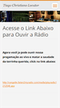 Mobile Screenshot of congofm87.webnode.com.br