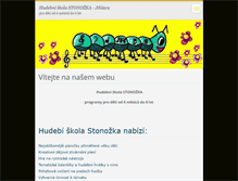 Tablet Screenshot of hudebniskolastonozka.webnode.cz