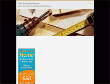 Tablet Screenshot of jobsinlondonontario.webnode.com
